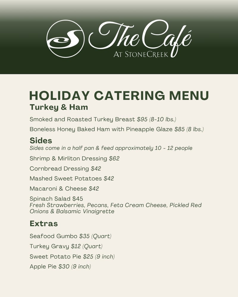 holiday catering post